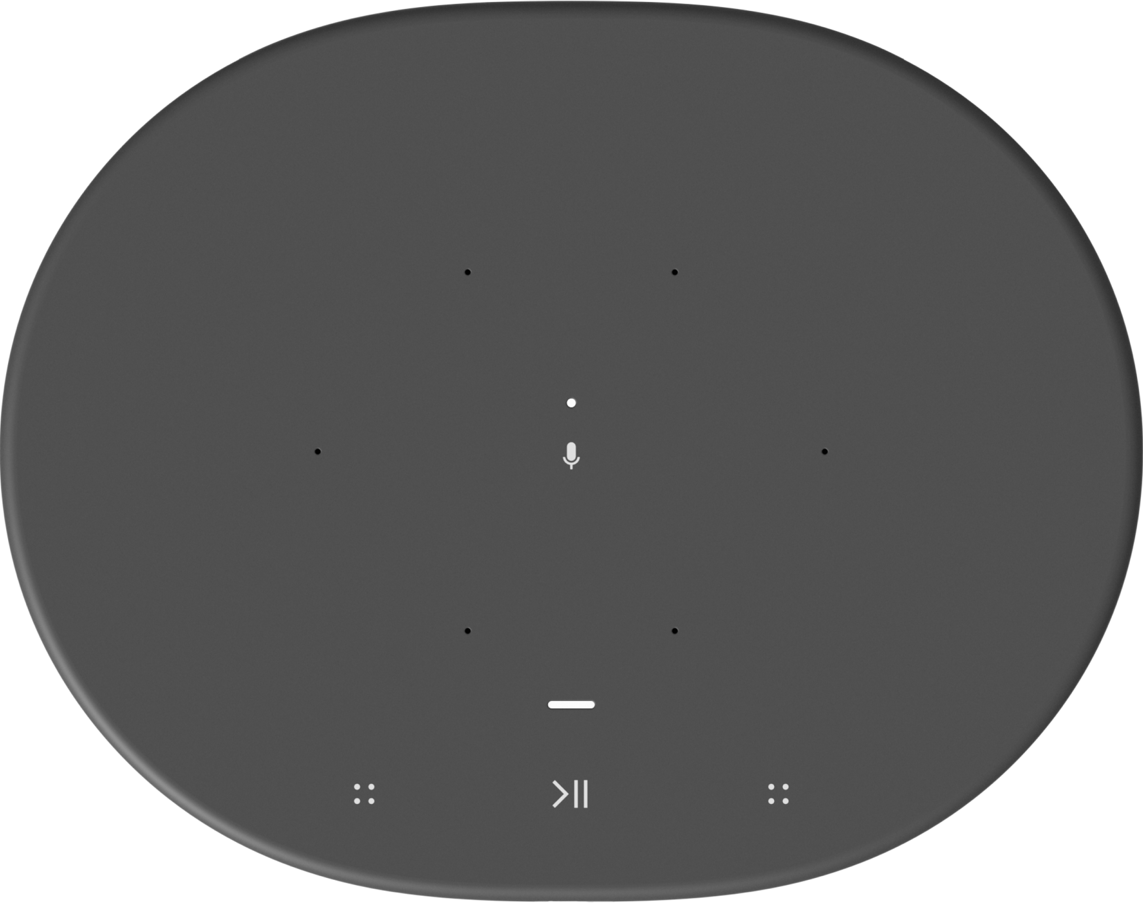 Sonos Move、上面(シャドーブラック)