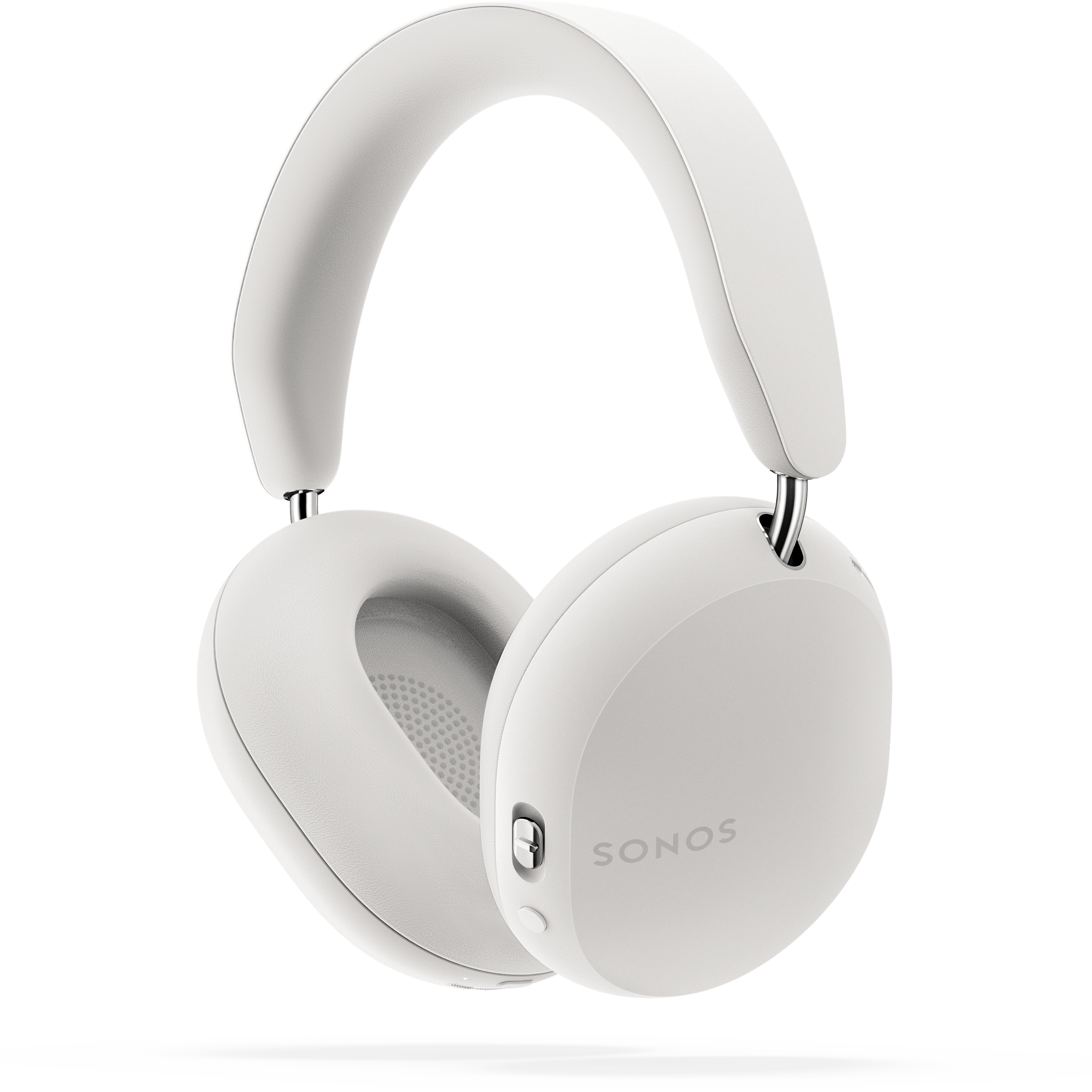 Casque audio Sonos Ace couleur Soft White, vue arrière à 45°