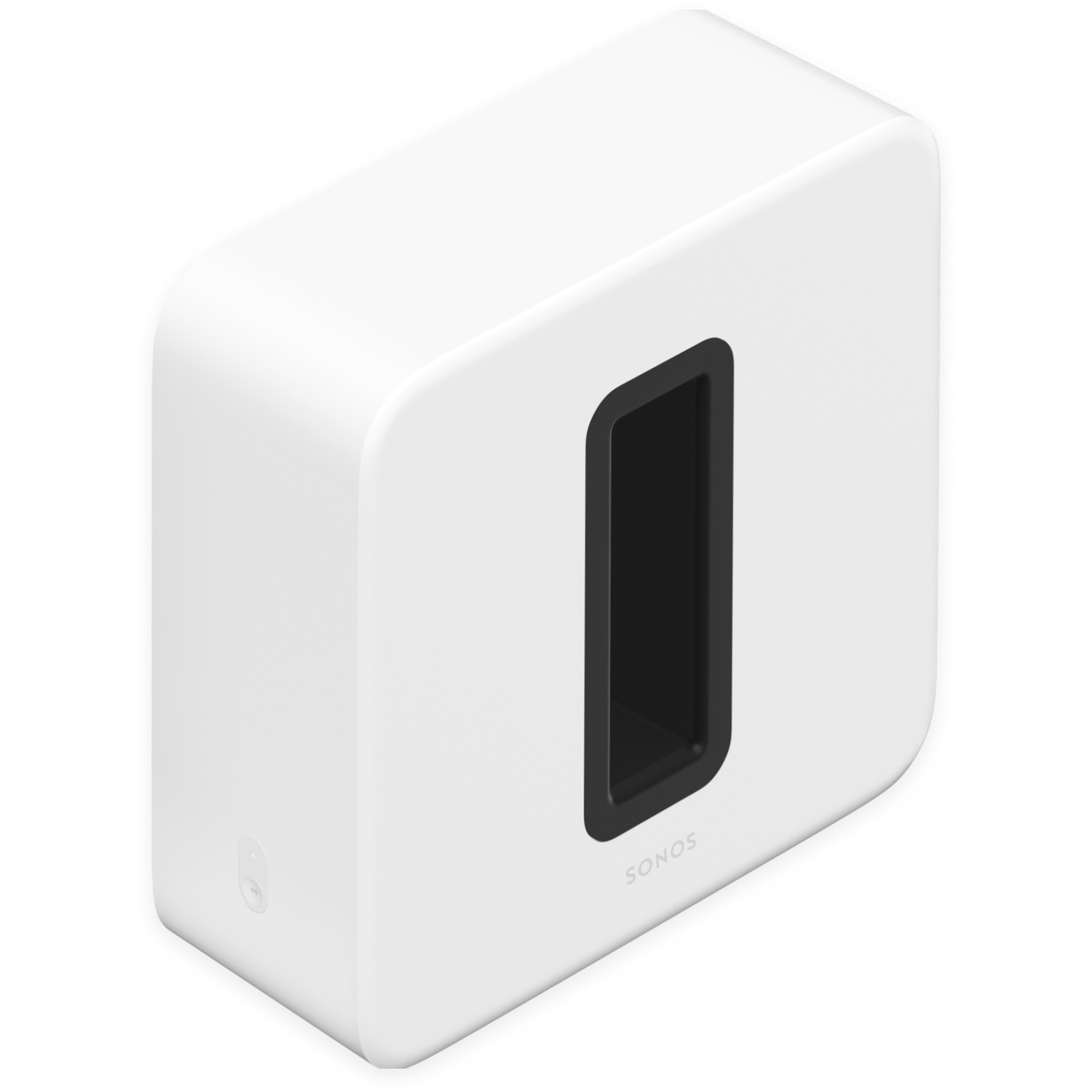 Sub angle front white