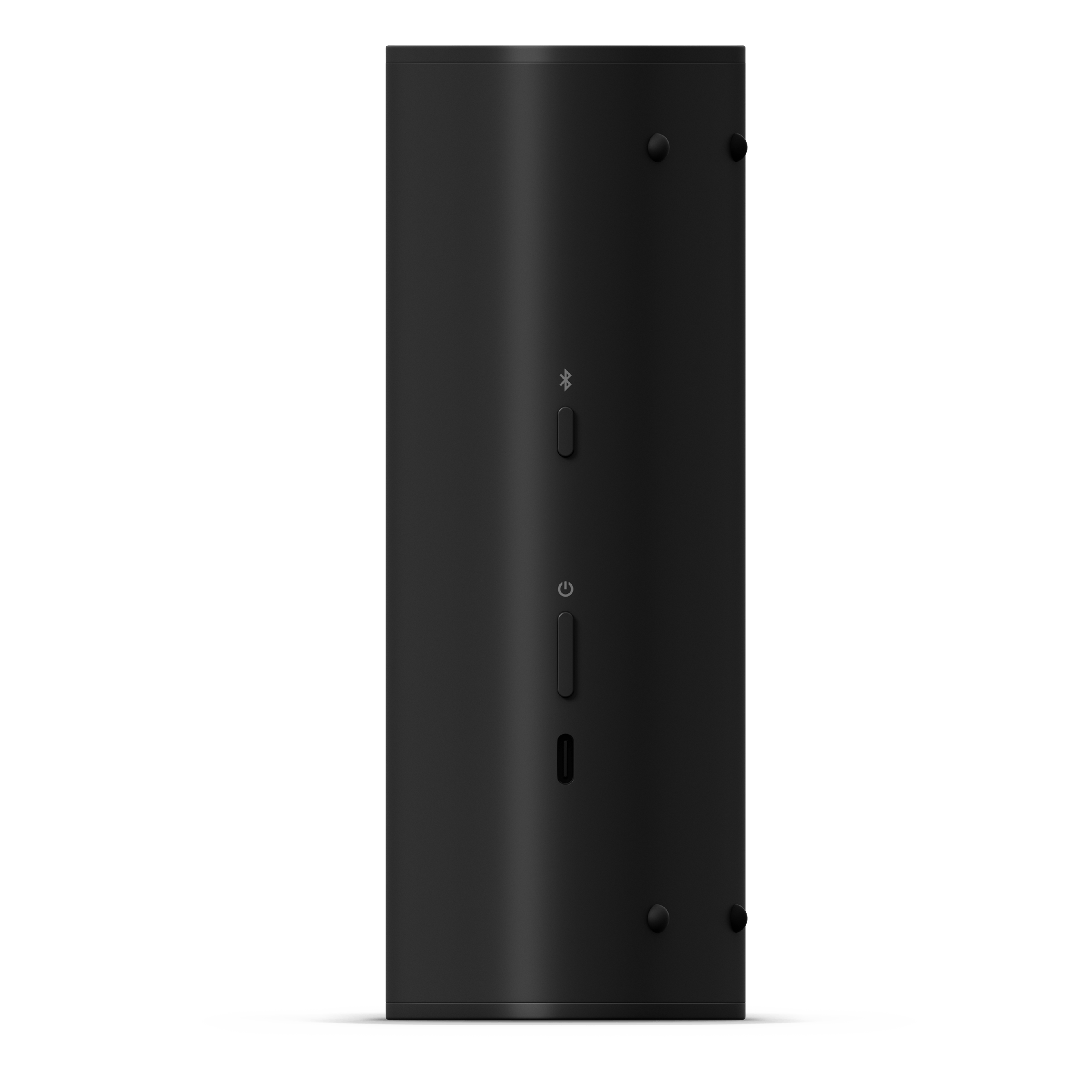 Rückansicht des Sonos Roam 2 in Schwarz