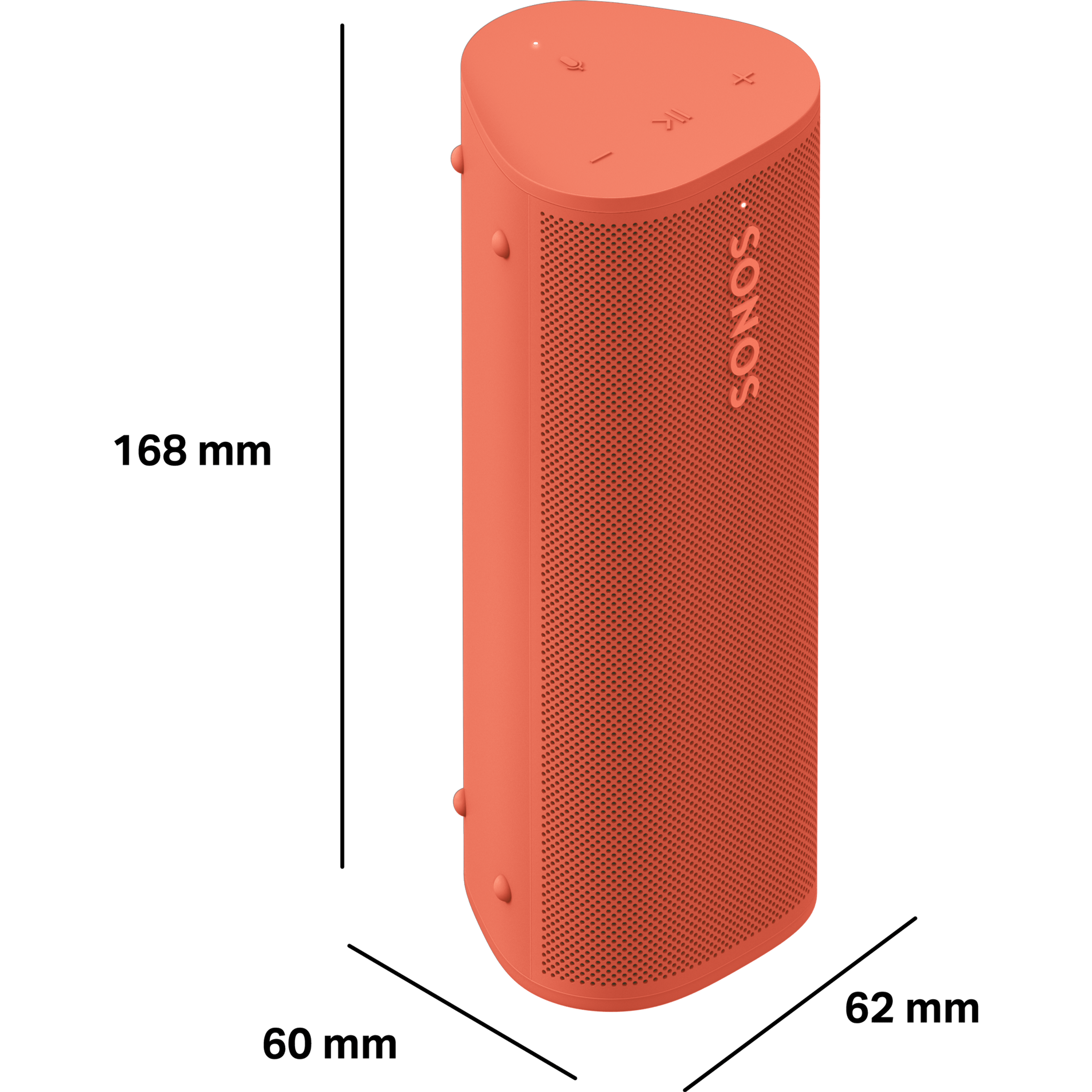Der Roam 2 ist 168 mm hoch, 60 mm tief und 62 mm breit
