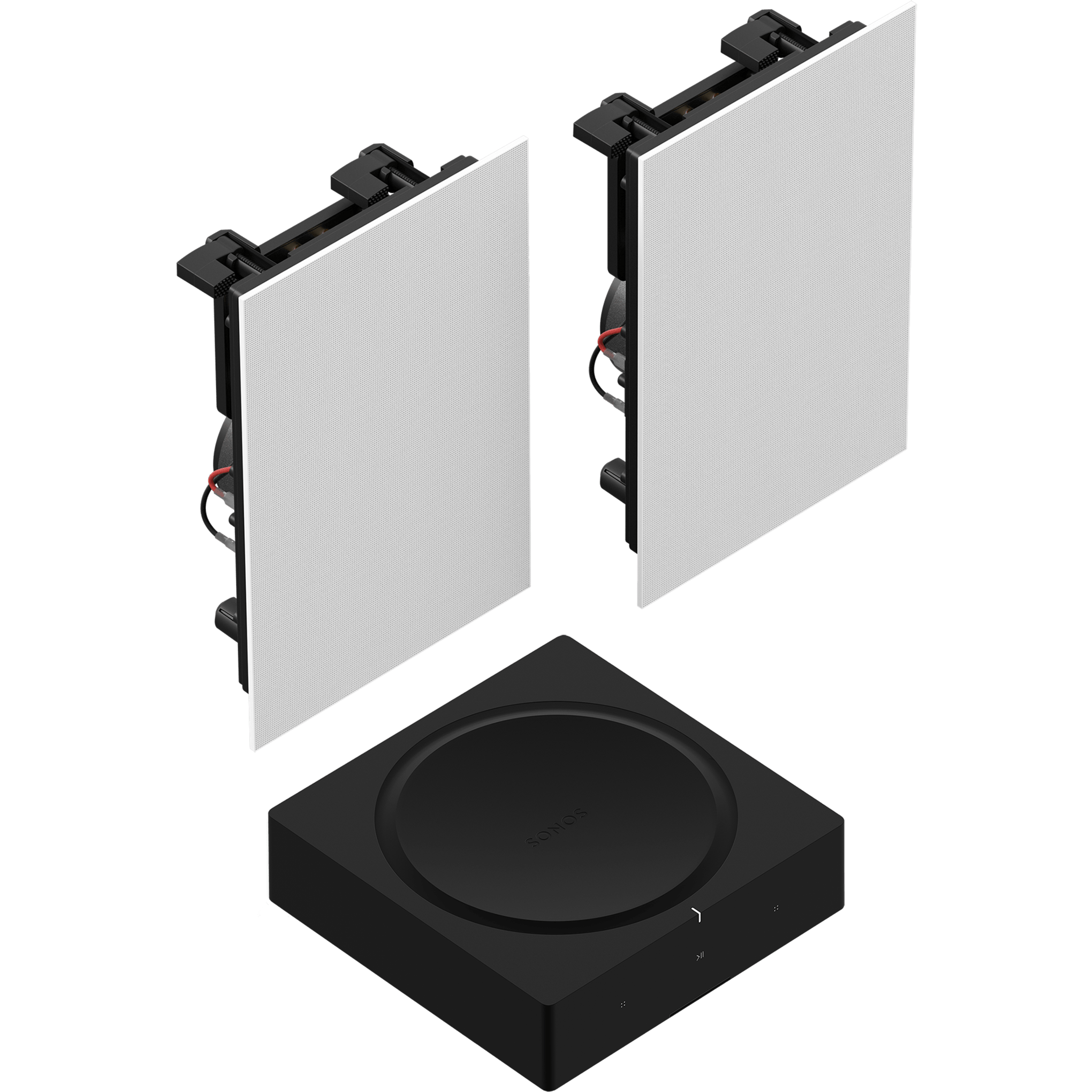 Pack Sonos Amp avec enceinte Sonos In-Wall
