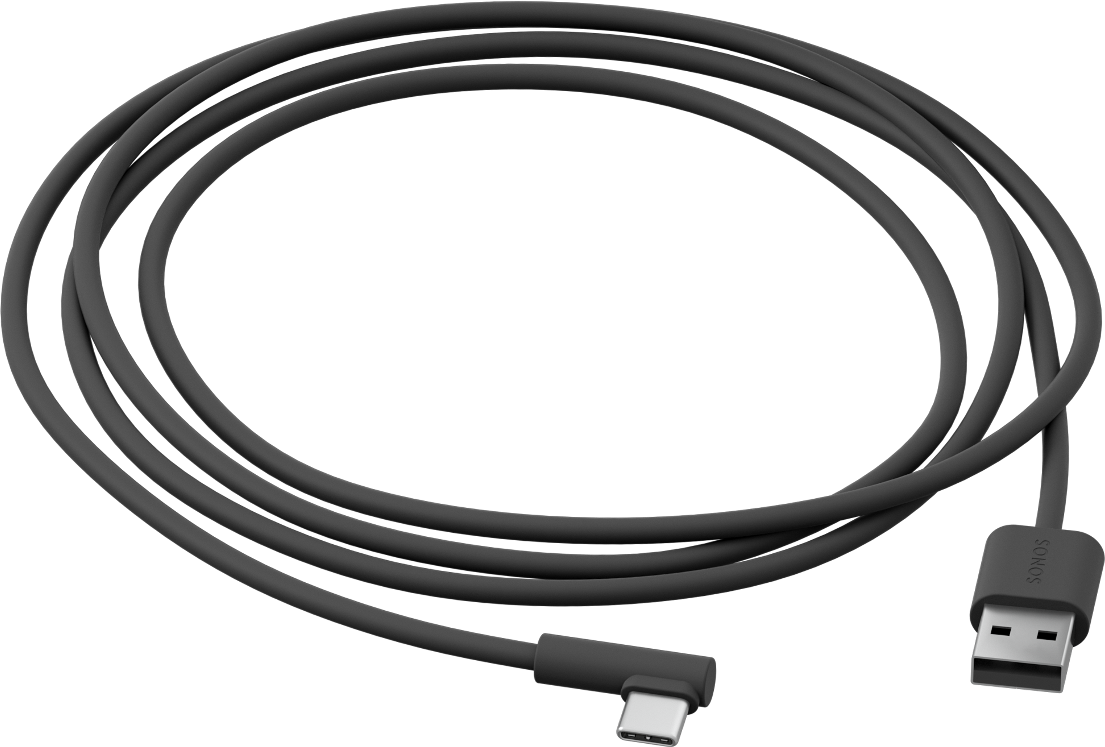 Roam USB A-C-oplaadkabel shadow zwart