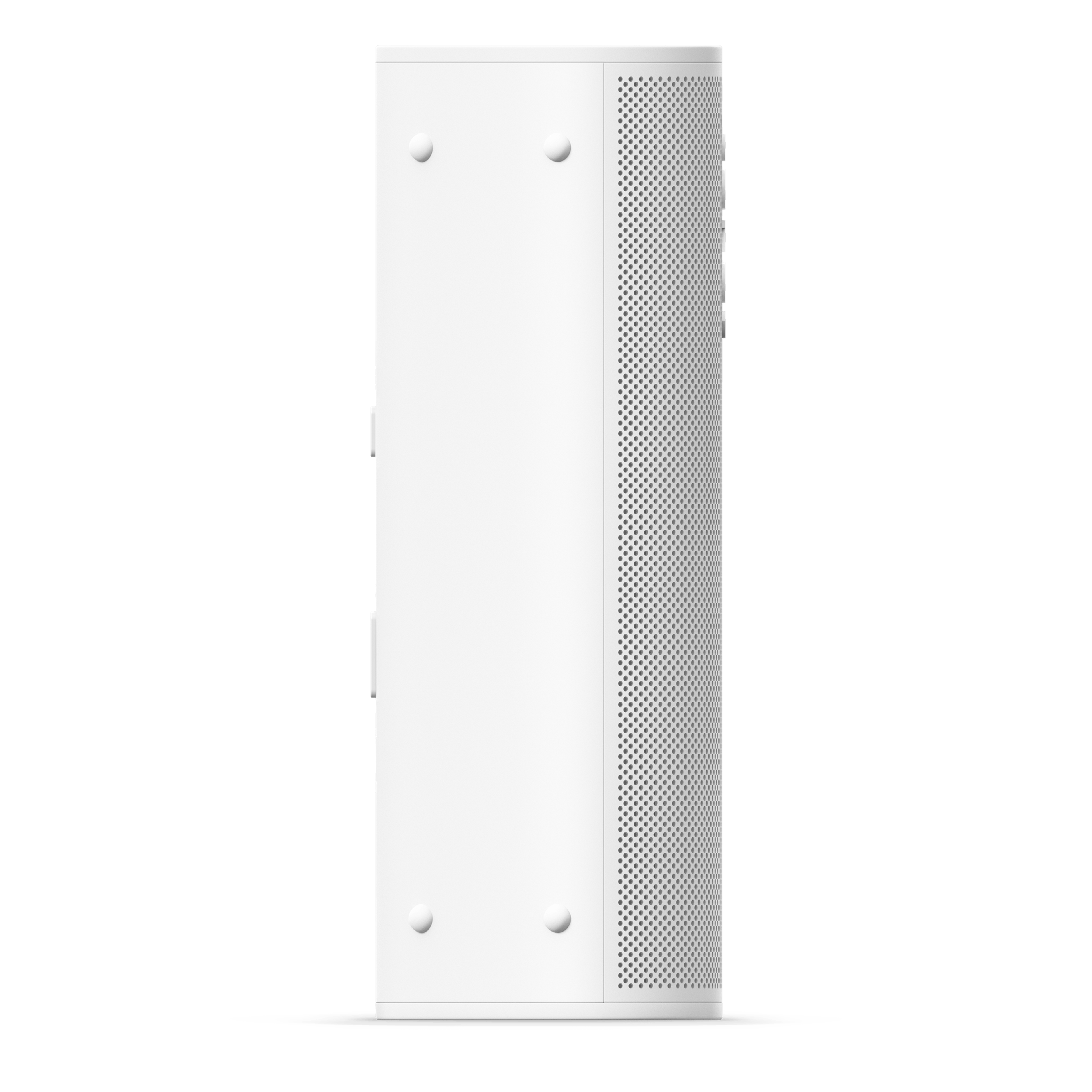 Seitenansicht des Sonos Roam 2 in Weiß
