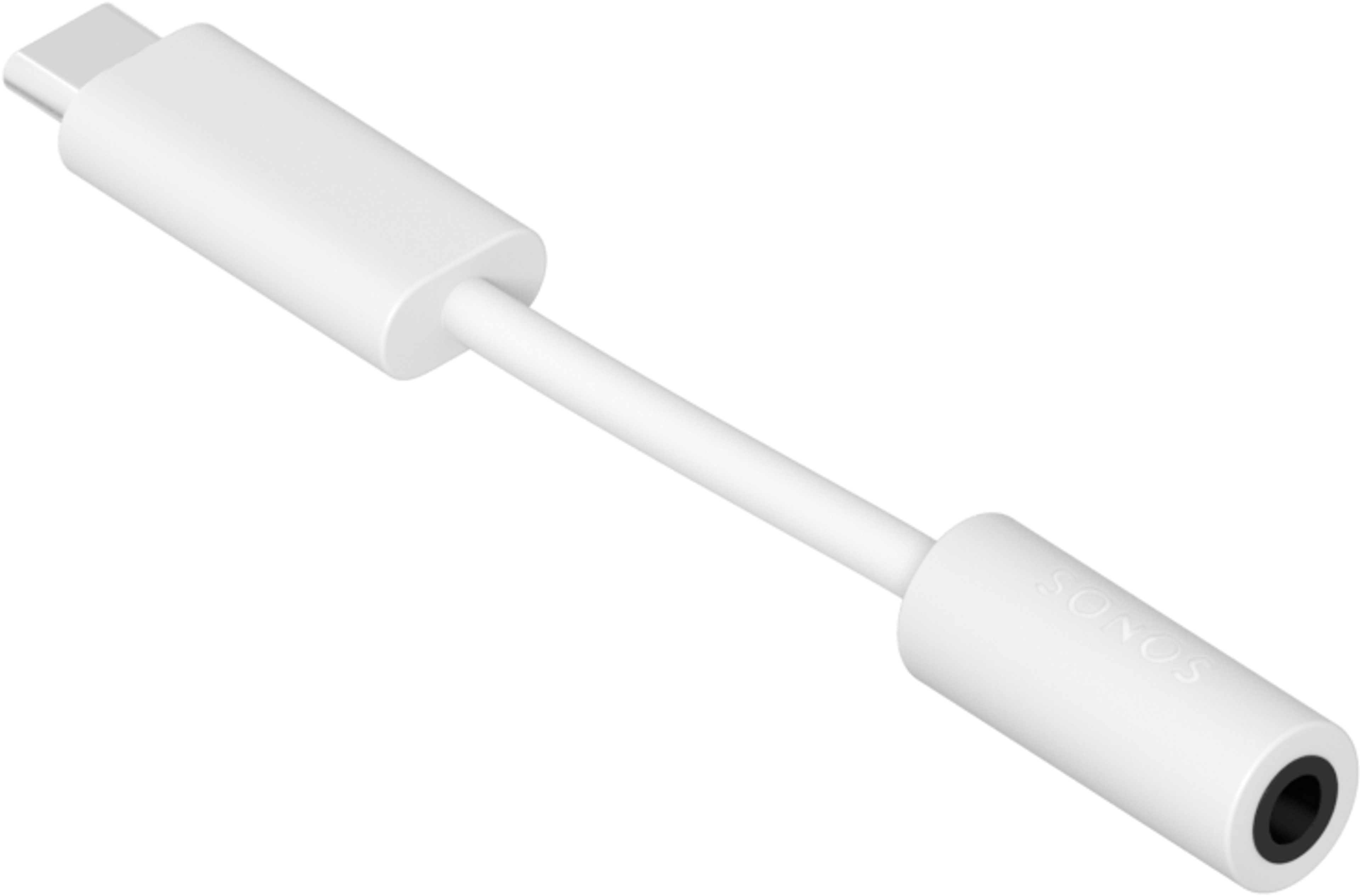 Adaptateur pour entrée source locale Sonos en blanc