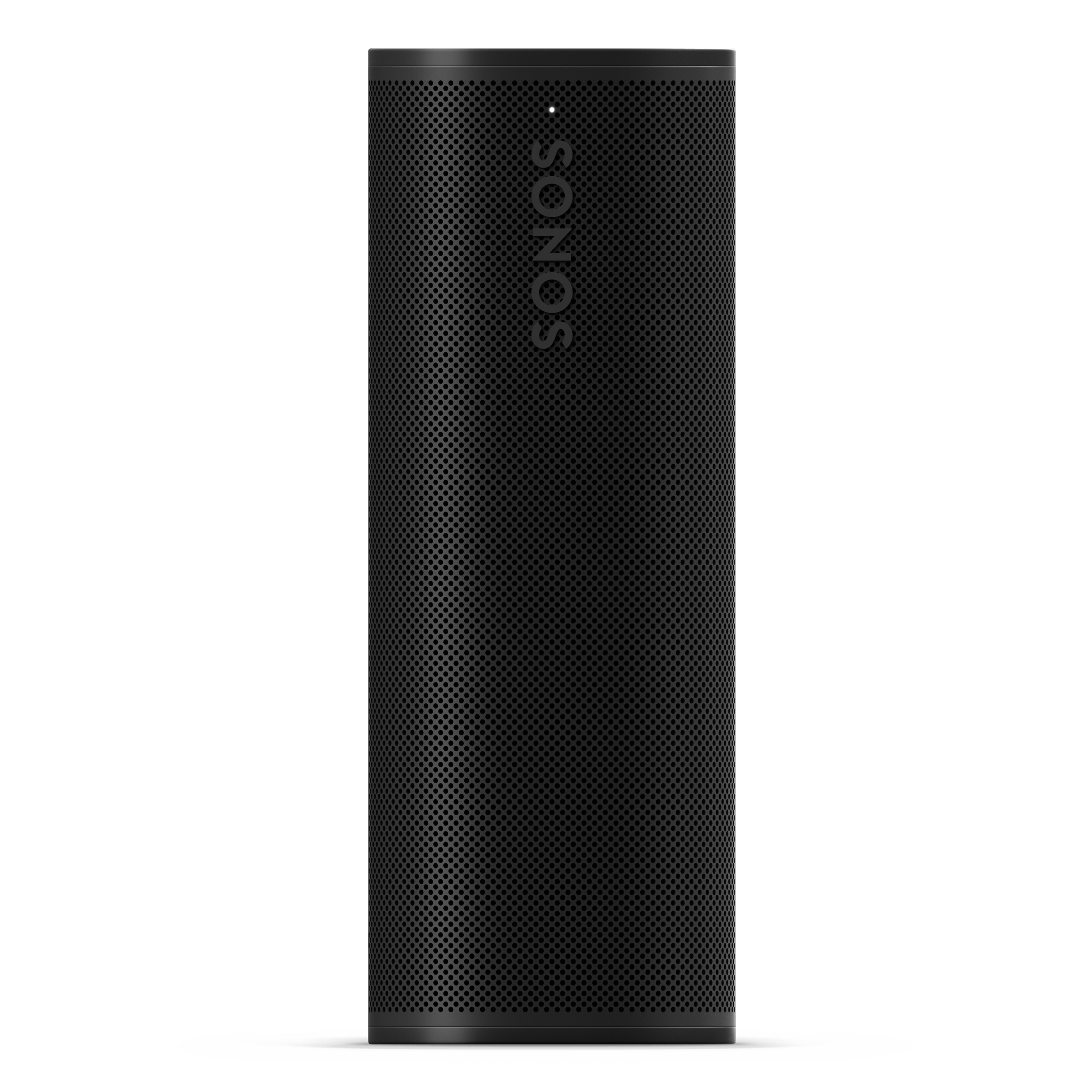 Vorderansicht des Sonos Roam 2 in Schwarz