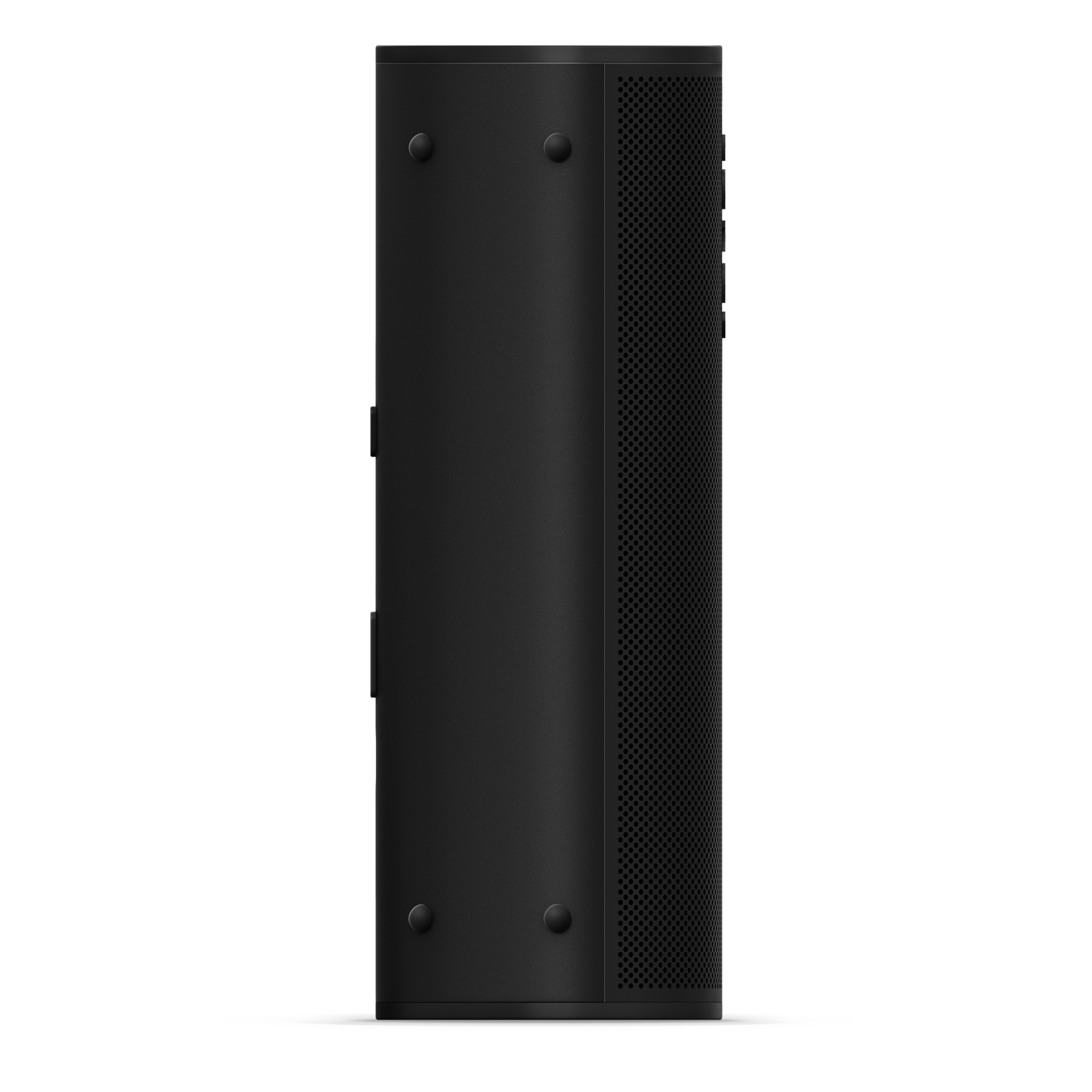 Seitenansicht des Sonos Roam 2 in Schwarz