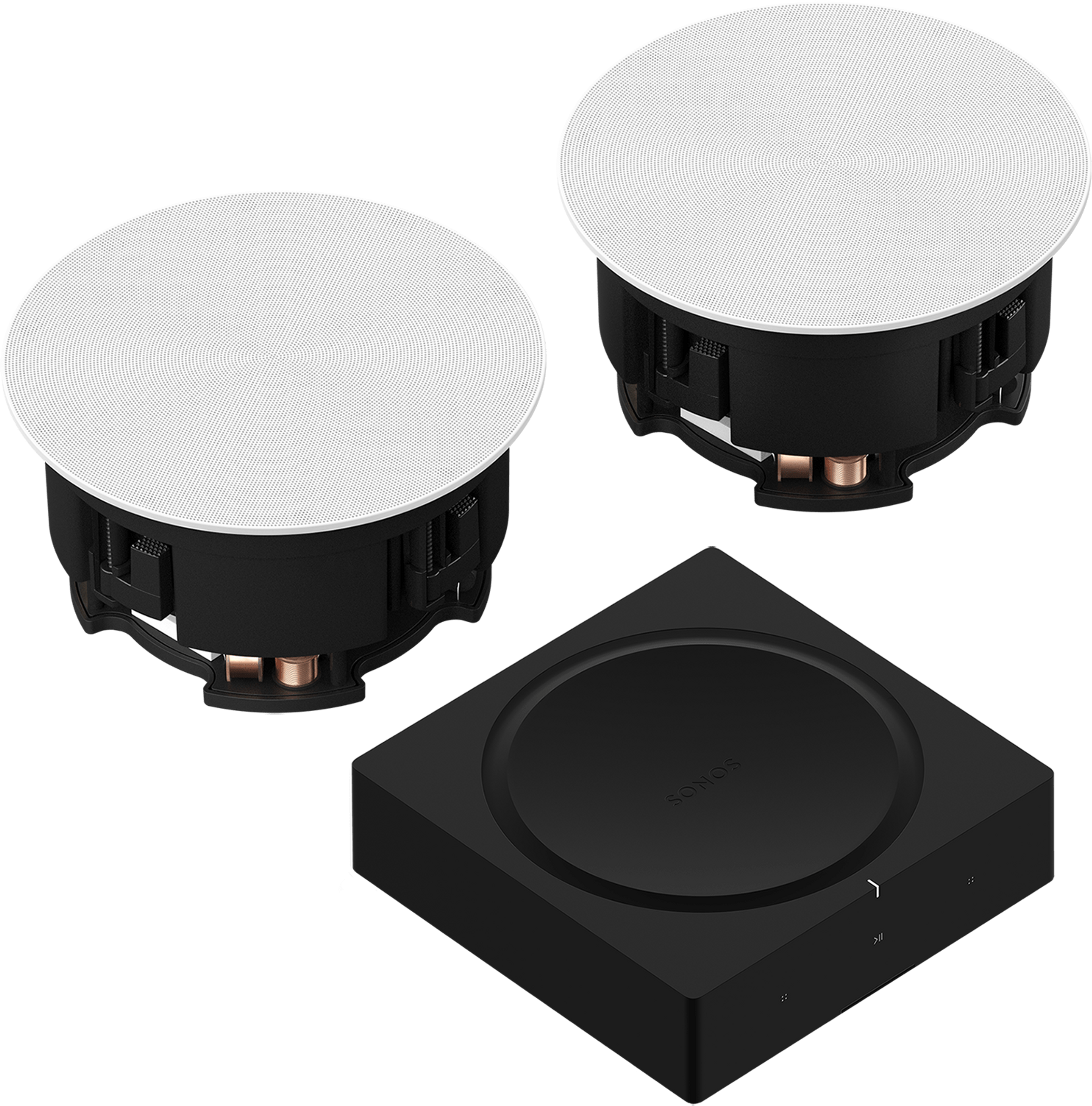 Sonos Amp with In-Ceiling speaker pair