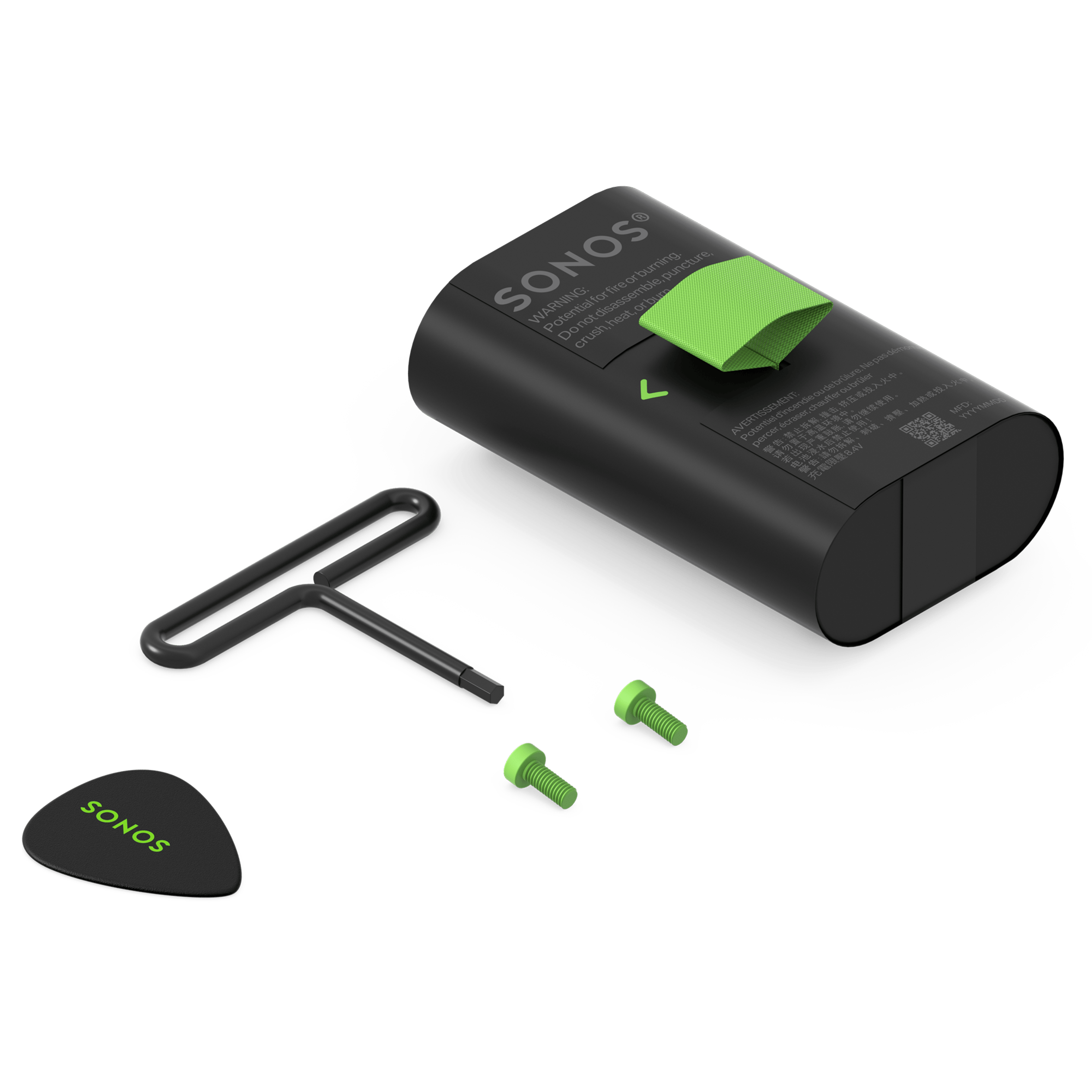 Replacement battery kit and tools for Sonos Play