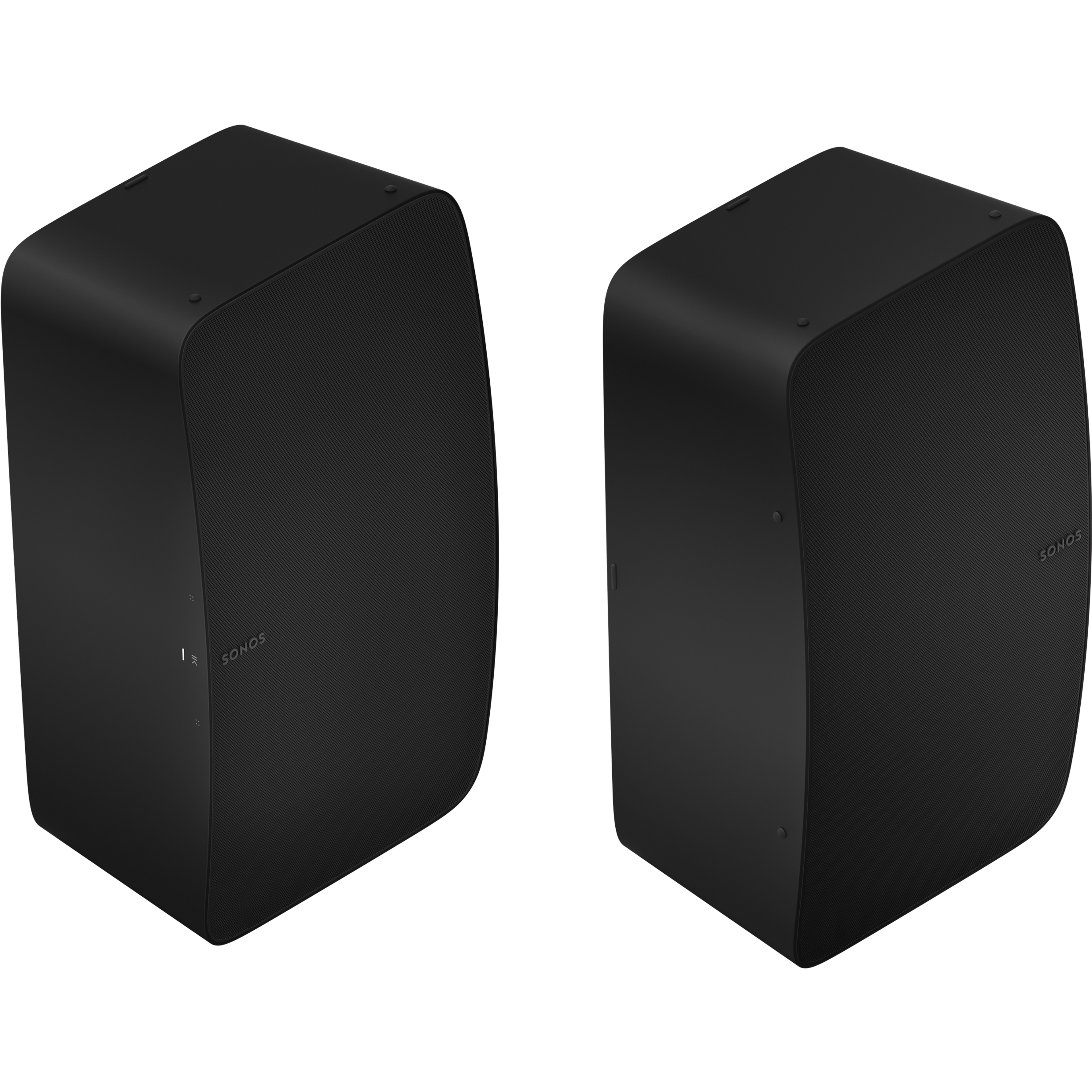 Pack 2 pièces avec Sonos Five vertical noir