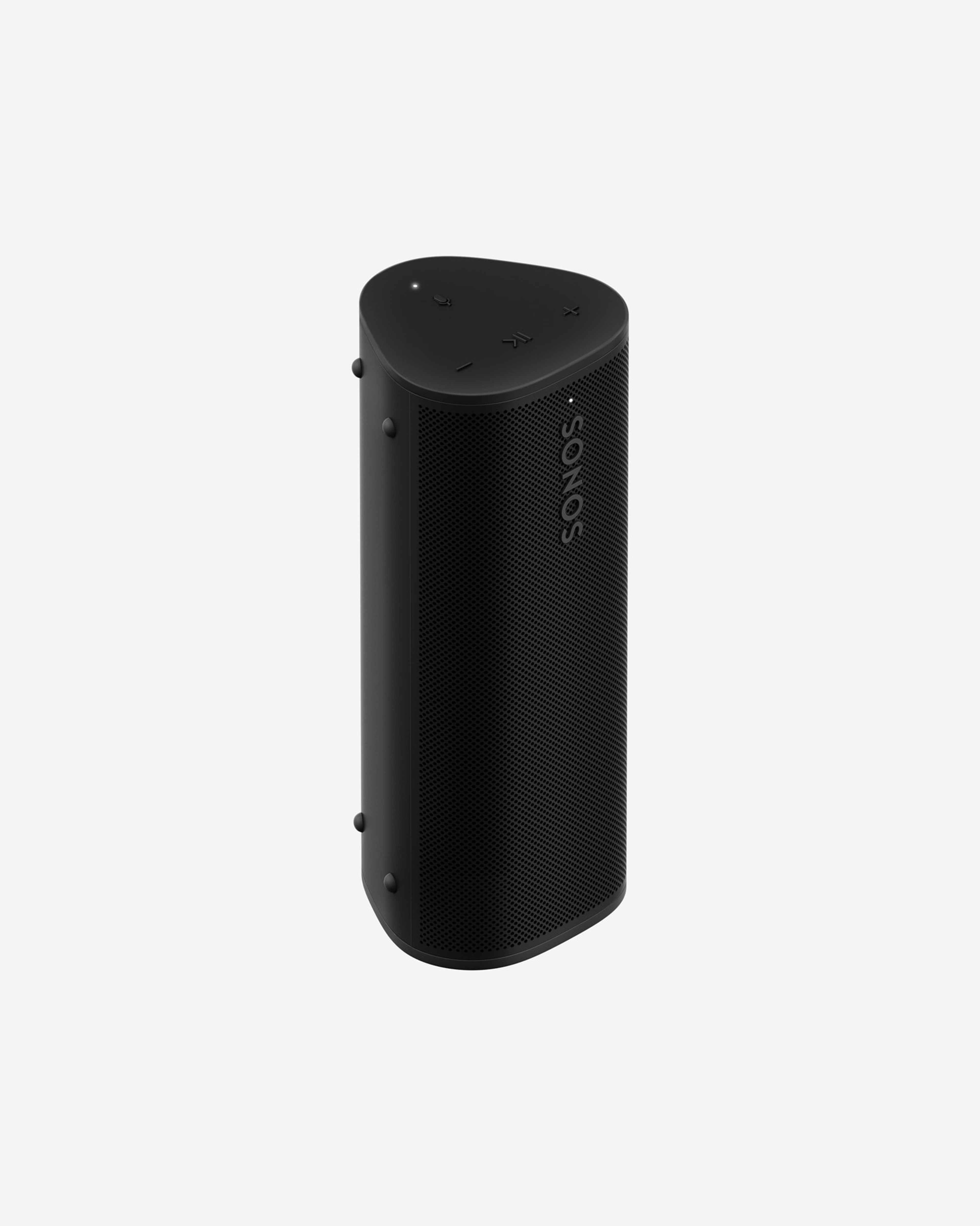 Speaker Roam 2 nero su sfondo grigio
