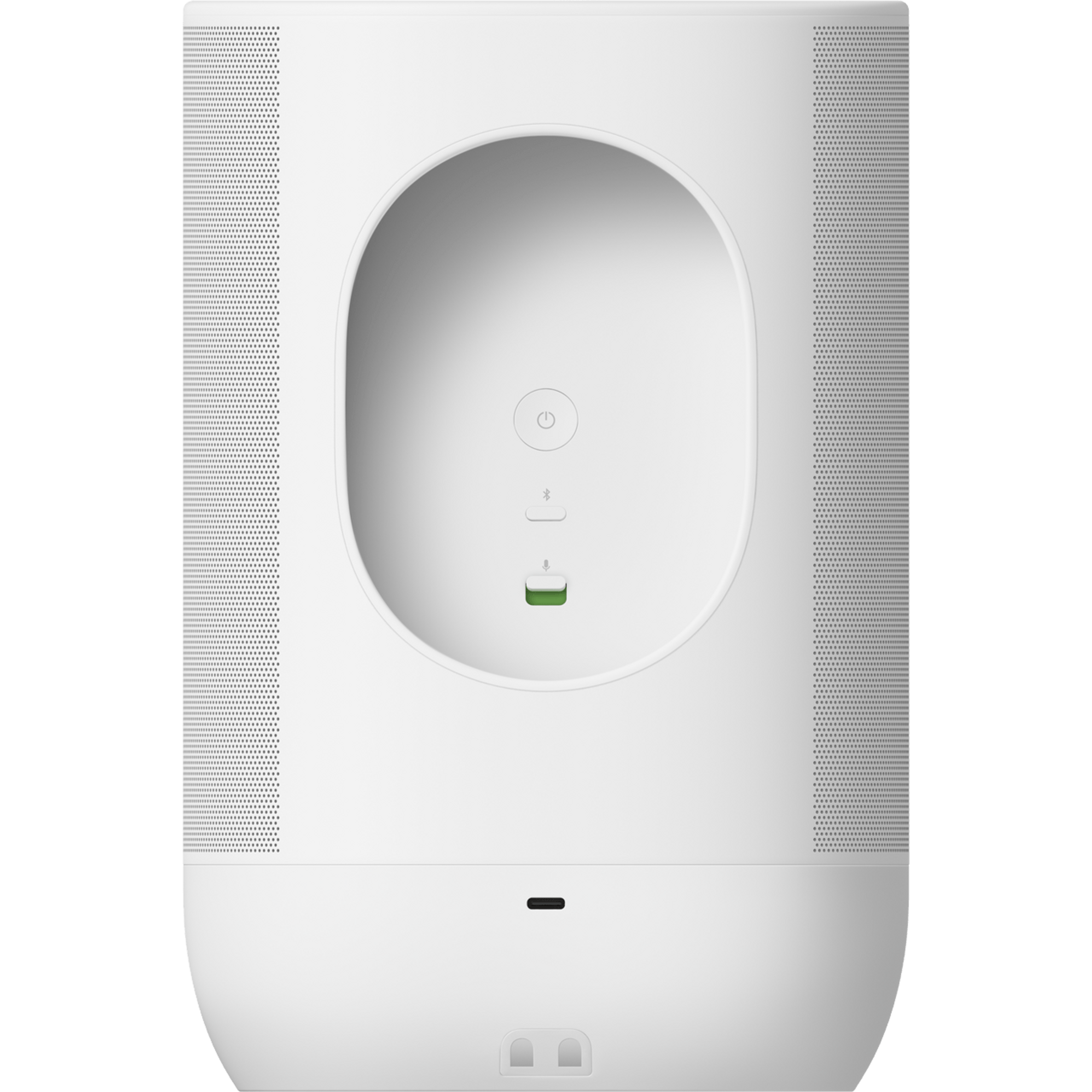Rückansicht eines Sonos Move 2 in Weiß