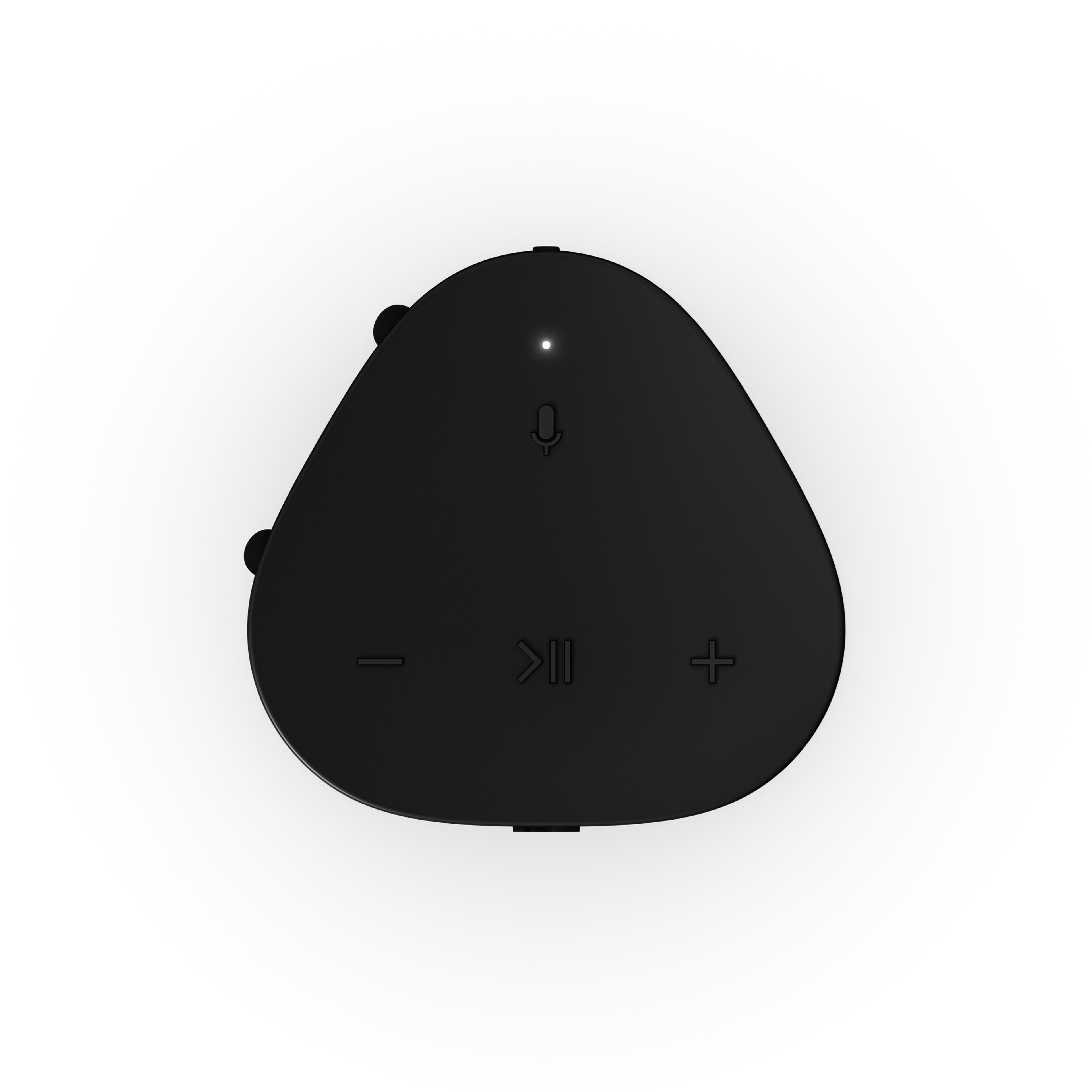 Draufsicht auf den Sonos Roam 2 in Schwarz