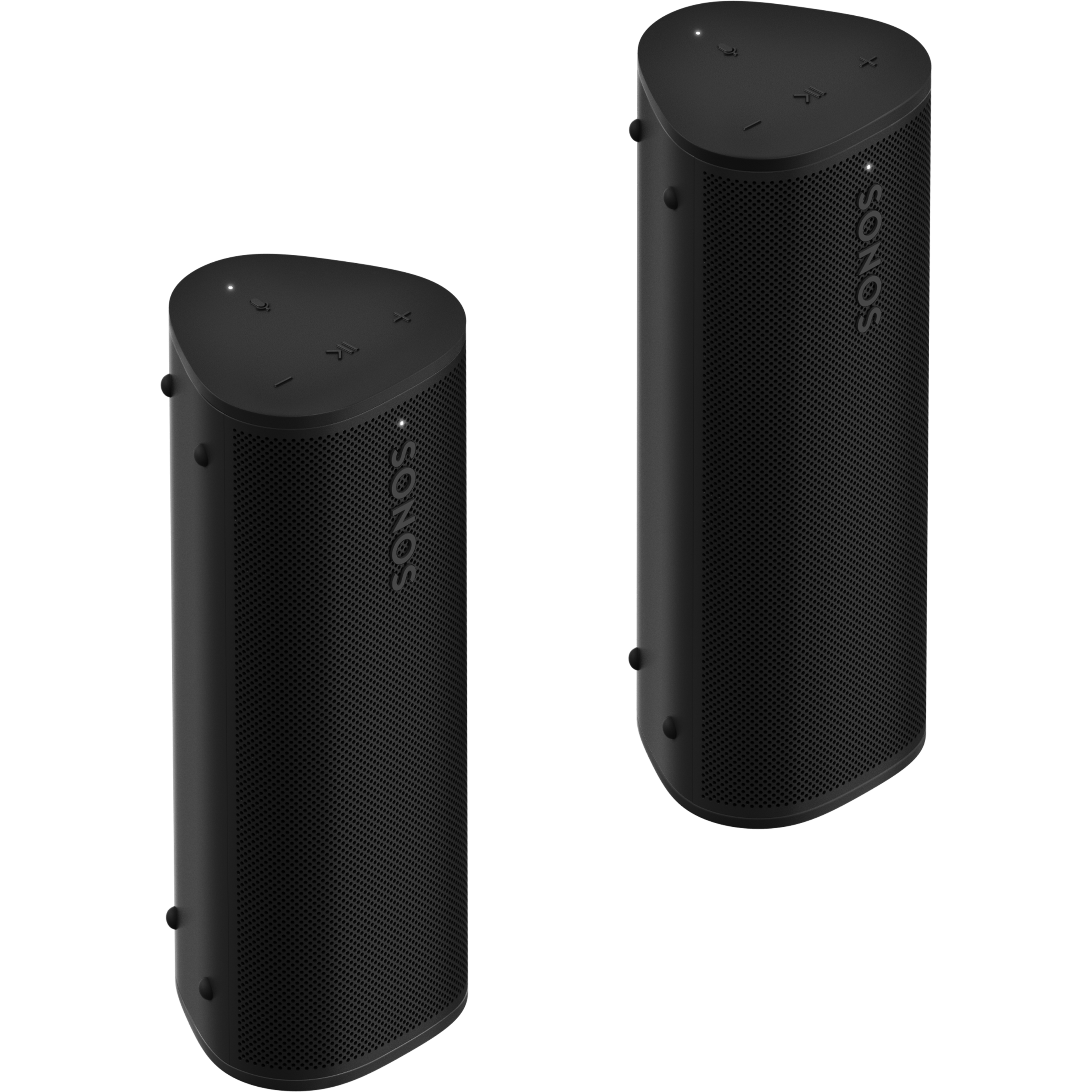 Set mit zwei Sonos Roam 2 in Schwarz