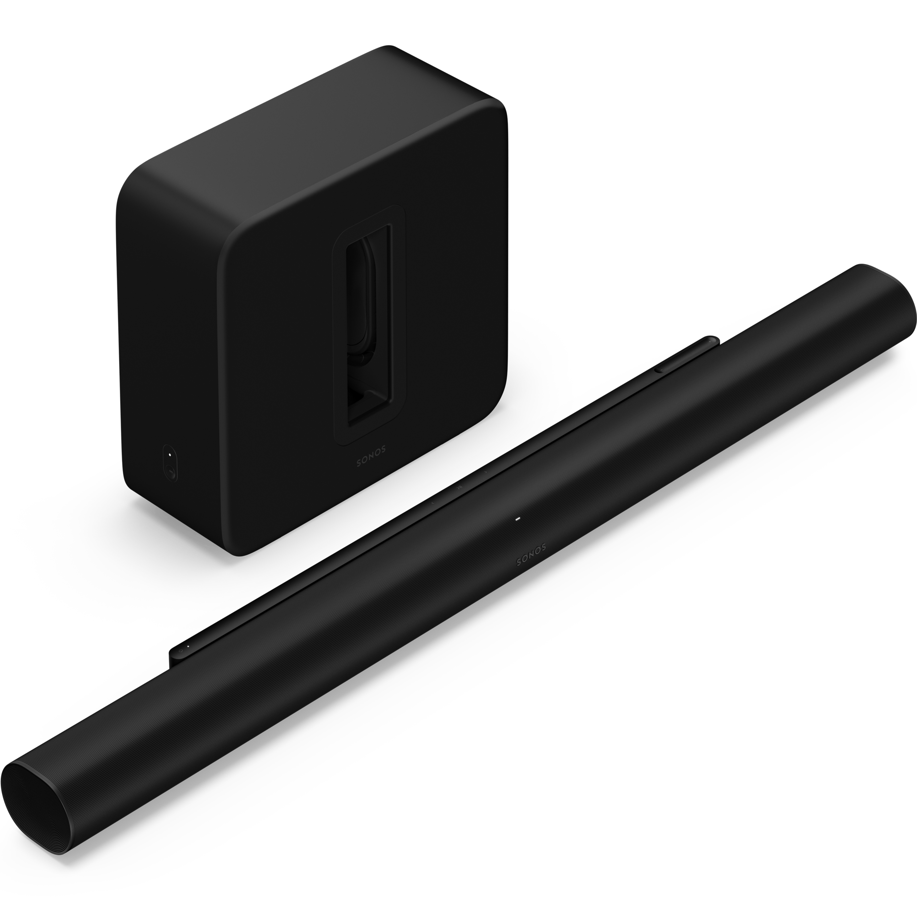 Set mit Arc Ultra in Schwarz und Sub 4 in Schwarz