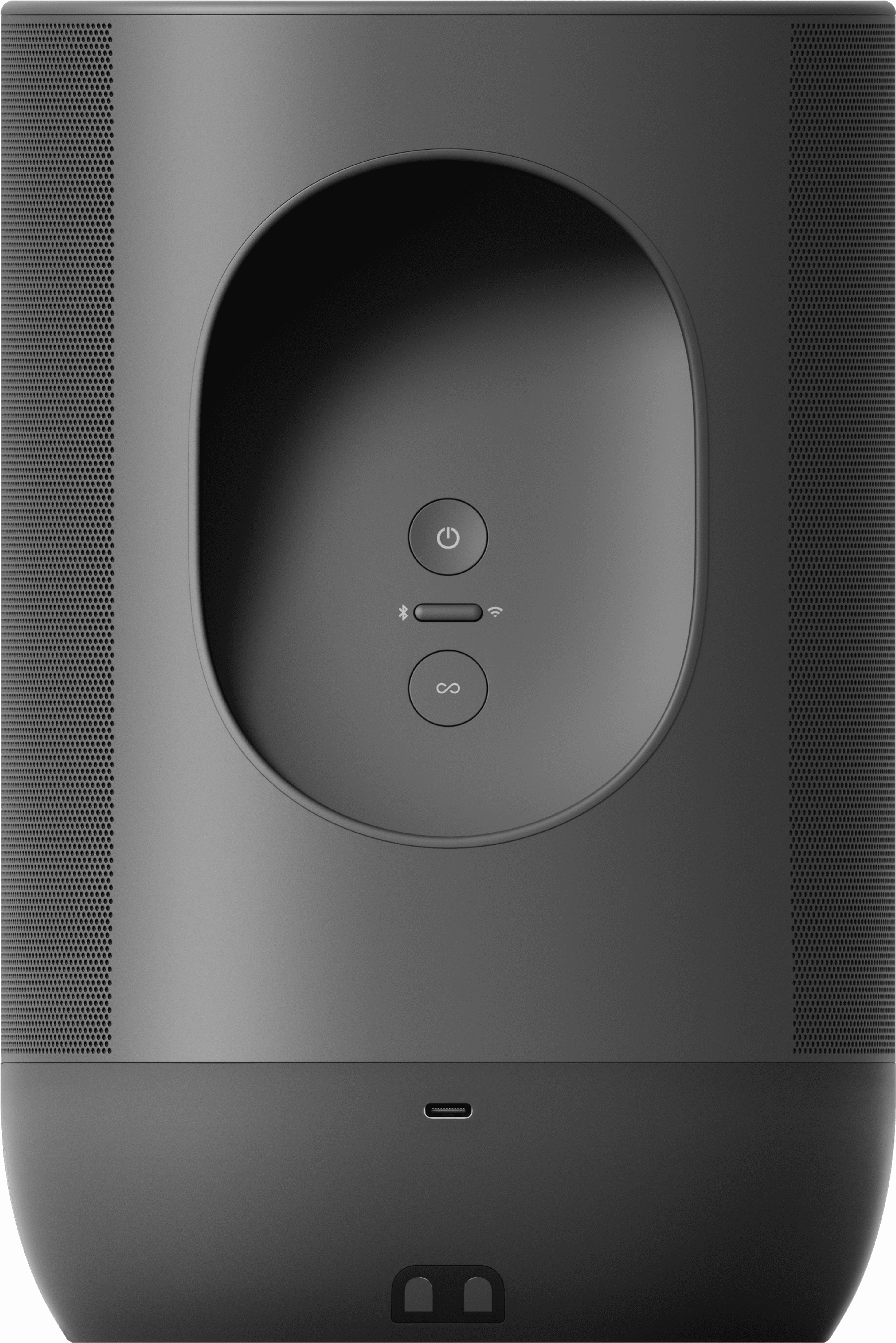 Sonos Move、背面（シャドーブラック）