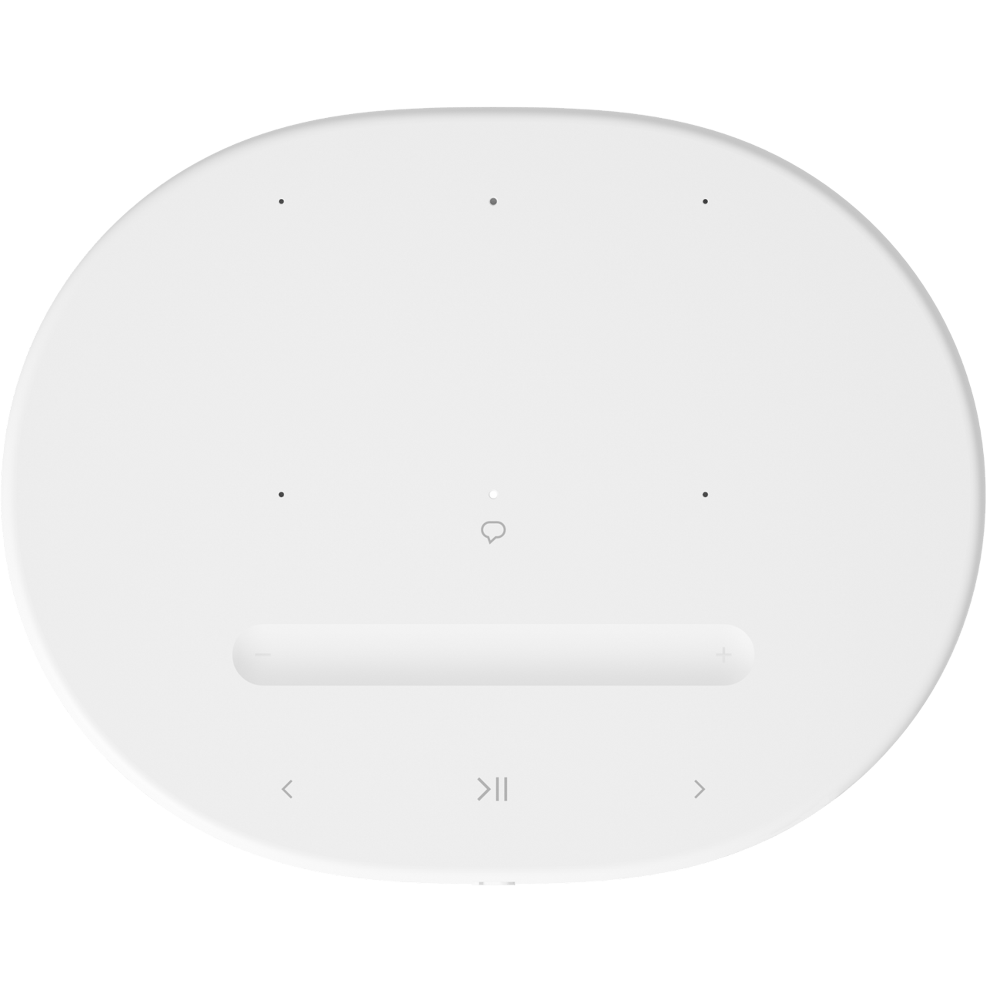 Steuerelemente eines Sonos Move 2 in Weiß