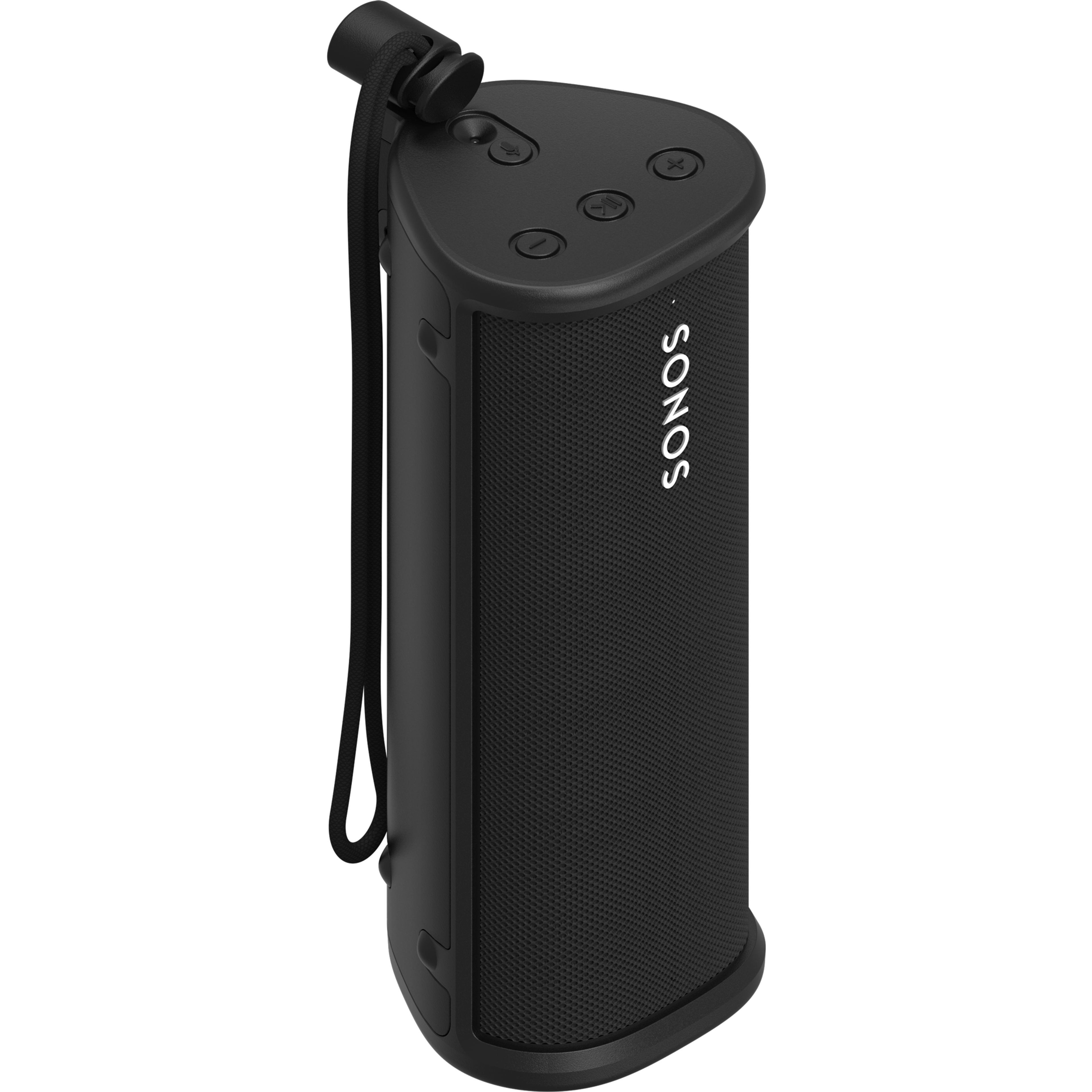 Image d’un étui Otterbox pour Sonos Roam noir contenant un Sonos Roam noir
