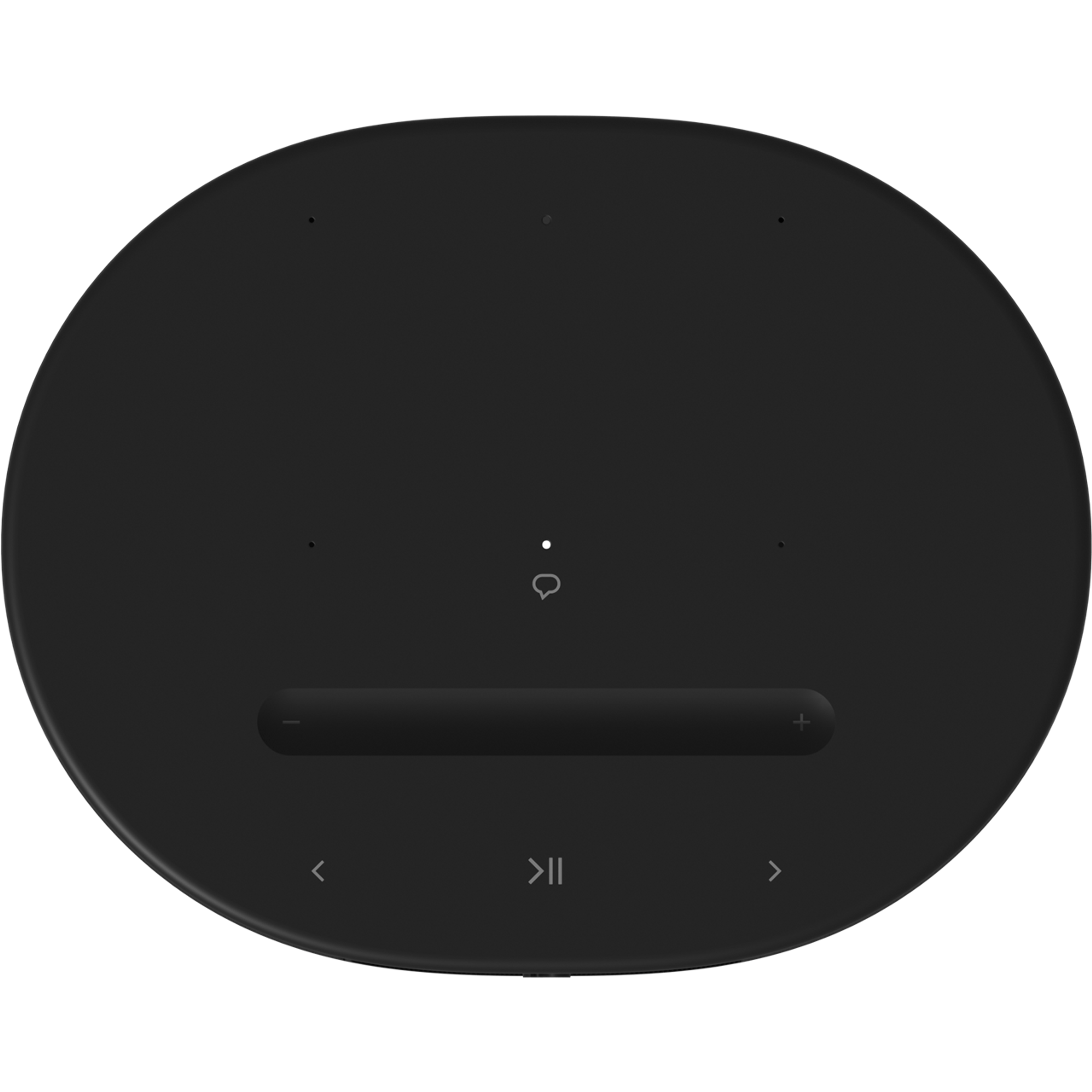 Przyciski sterowania u góry Sonos Move 2 w kolorze czarnym