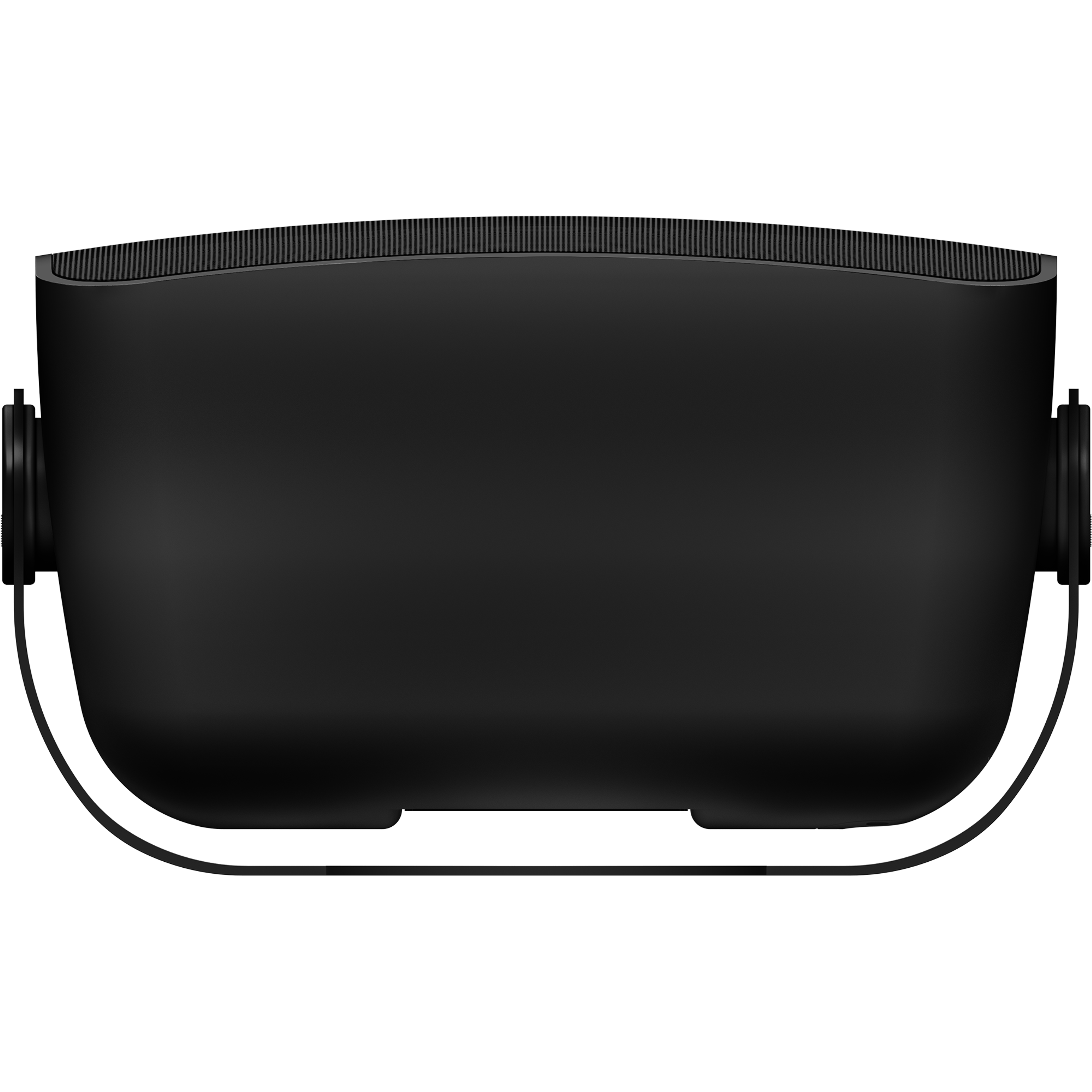 Draufsicht eines Outdoor Speakers in Schwarz